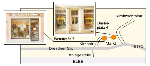 Standorte unserer Ladengeschäfte in Bad Schandau