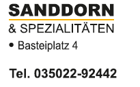 Sanddorn & Spezialitäten, Basteiplatz 4 in Bad Schandau